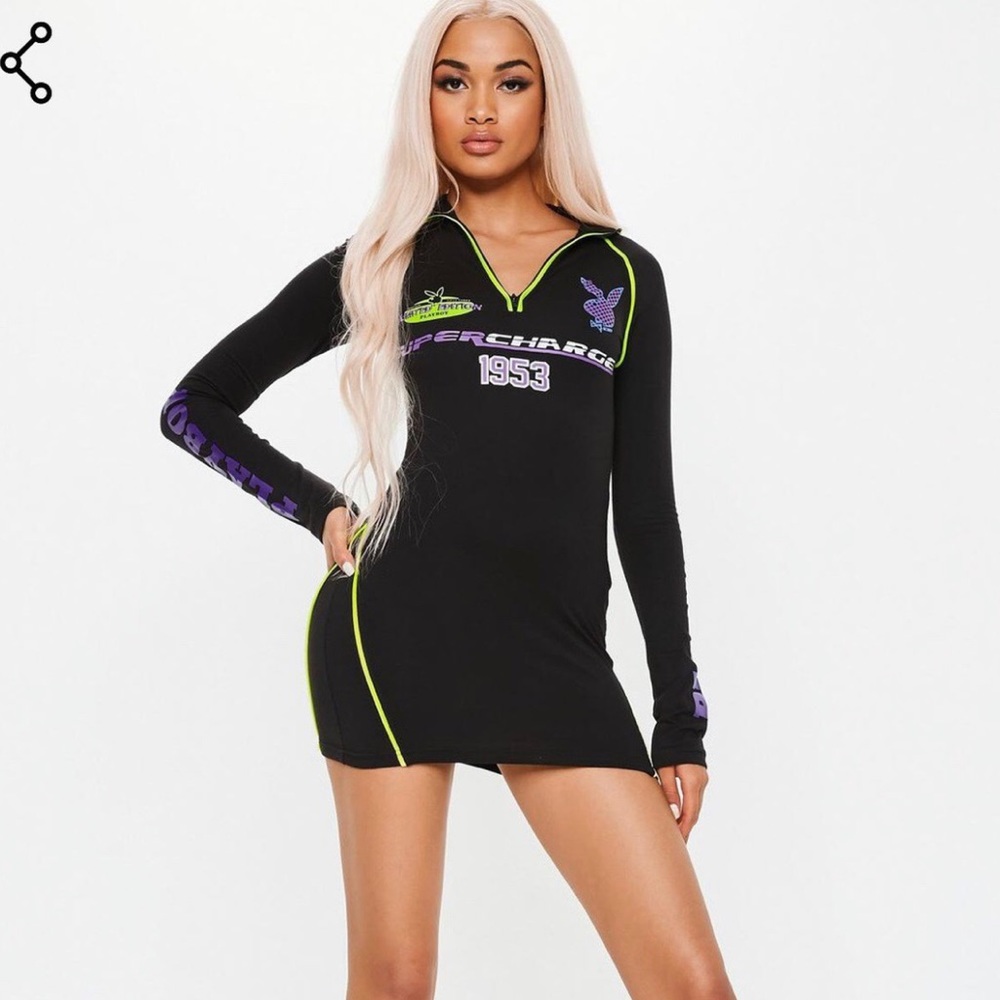 Playboy x miss guided dress